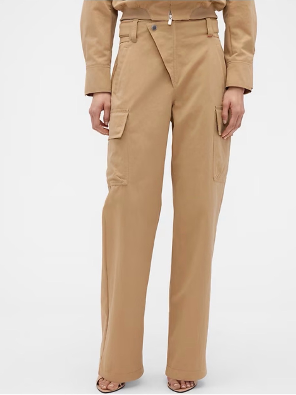 Gap × Victoria Beckham High Rise Cargo Pants